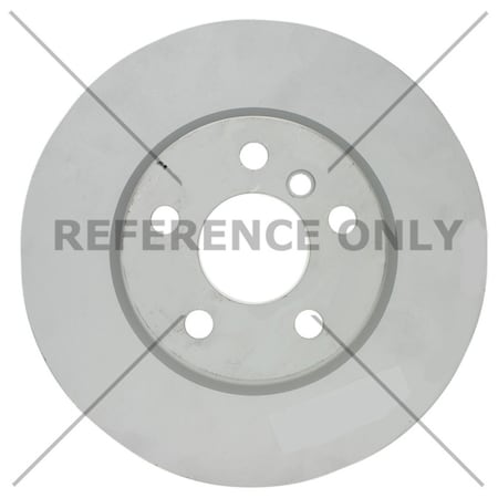 Centric Parts Premium High Carbon Alloy Brake Rotor, 125.34166 125.34166